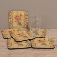 Coaster-Ant-Roses-Linen-A